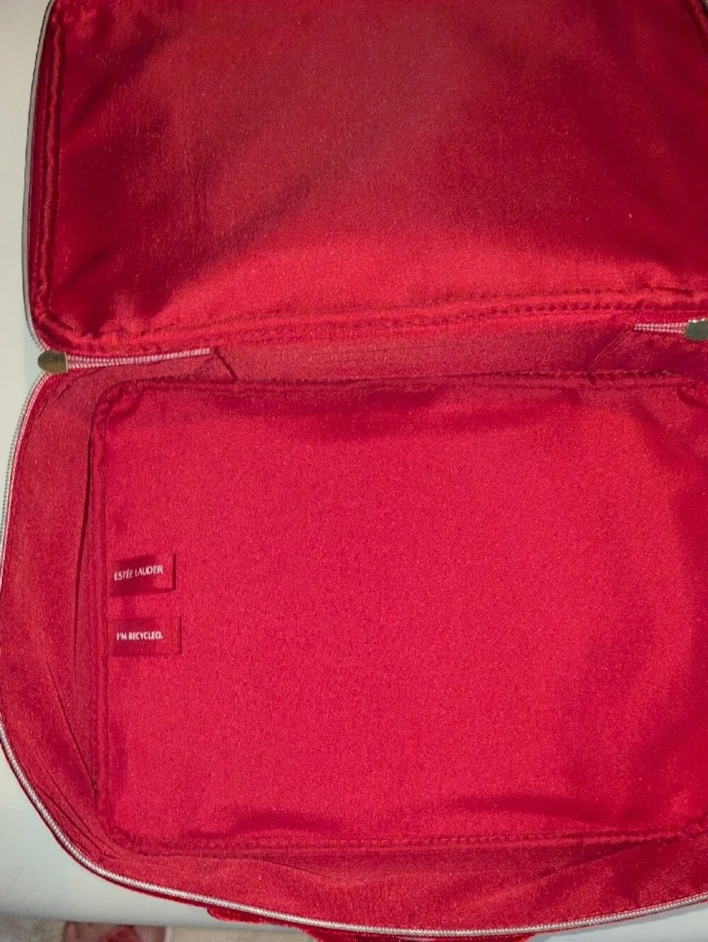 Estee Lauder stylish red